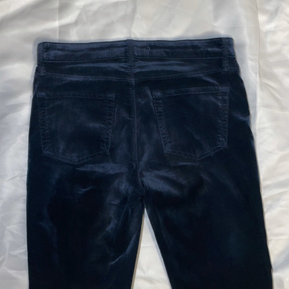 J brand tall martini velvet flare pants